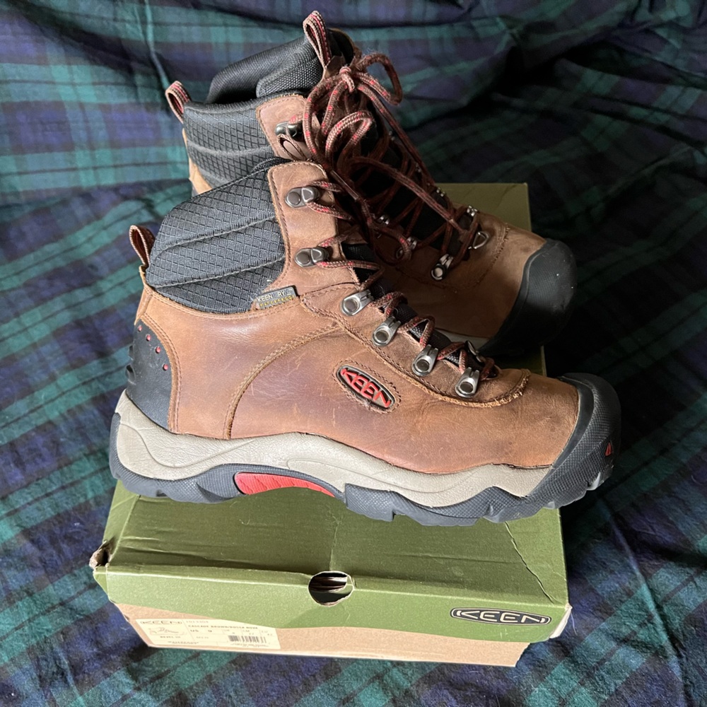 KEEN Revel III Waterproof Boots Men’s US9 Cascade Brown - Picture 4 of 5